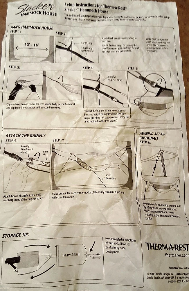 Therm-a-Rest Slacker Hammock House 7 Therm-a-Rest Slacker Hammock House - Image 7