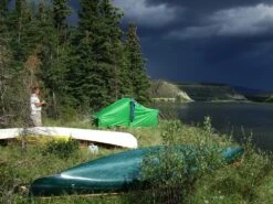 Churchill River Canoe Outfitters Nylon Campfire Tent 5x7 -Tent Specialty Store Campfire Tent 2