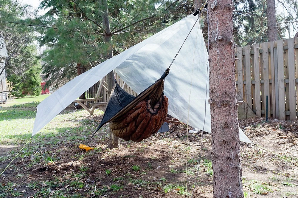 Hammock Gear Cuben Fiber Hammock Hex Tarp 2 Hammock Gear Cuben Fiber Hammock Hex Tarp - Image 2