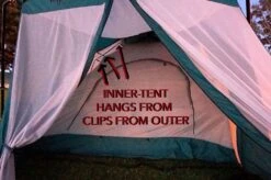 Walrus Cascade Condo -Tent Specialty Store INNER HANGS BY CLIPS FROM OUTER DSC06811