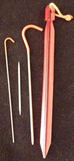 Terra Nova Titanium 1g Skewer Pegs -Tent Specialty Store P1000706