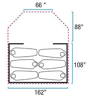 Kelty Green River 6 Footprint 2 Kelty Green River 6 Footprint - Image 2