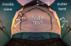 Walrus Cascade Condo -Tent Specialty Store simpler mockup on interior clips to outer